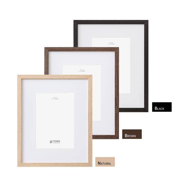 NATURAL 8x10" WOOD FRAMES