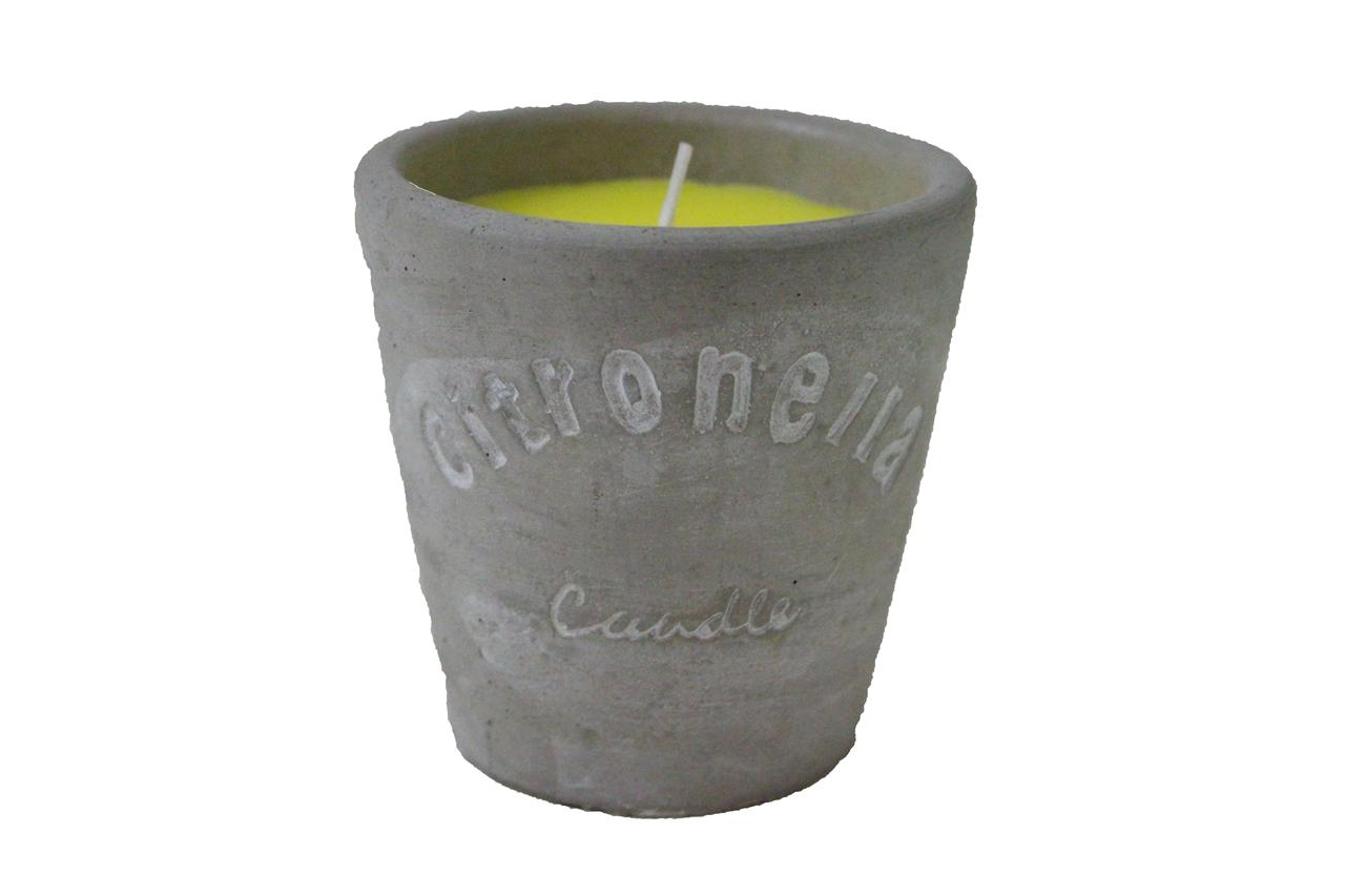 CITRONELLA CANDLE IN POT
