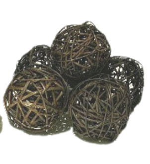 DARK BROWN BRANCH BALLS