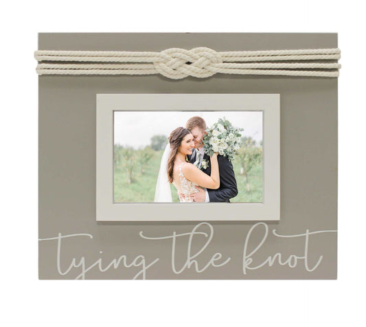 TYING THE KNOT PICTURE FRAME