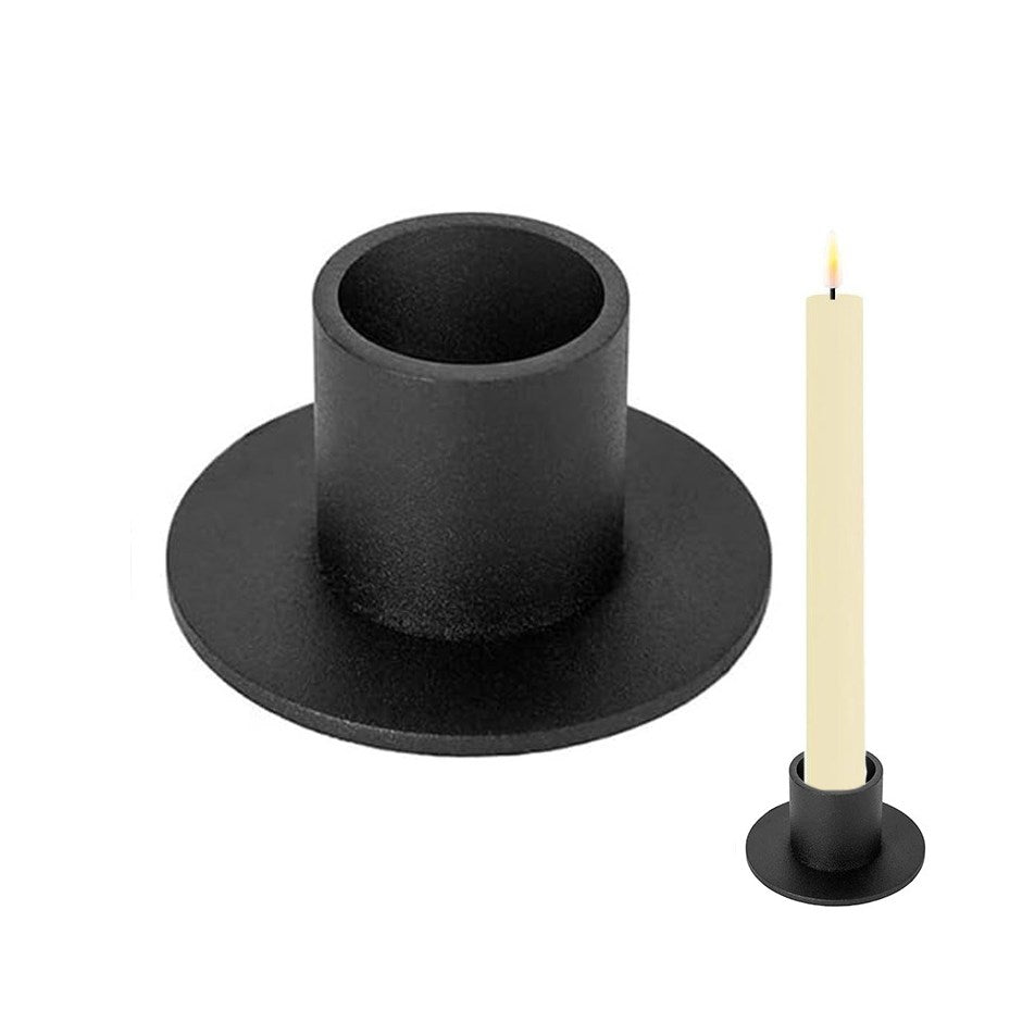 BLACK TAPER HOLDER