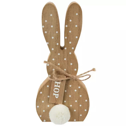 WOOD TABLE TOP BUNNY