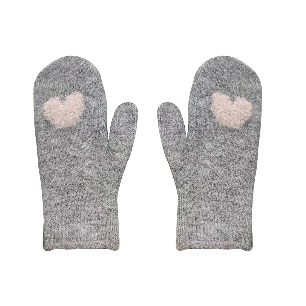 HEART MITTENS