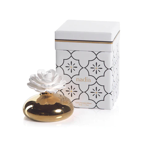 WHITE ROSE NADIA PORCELAIN DIFFUSER
