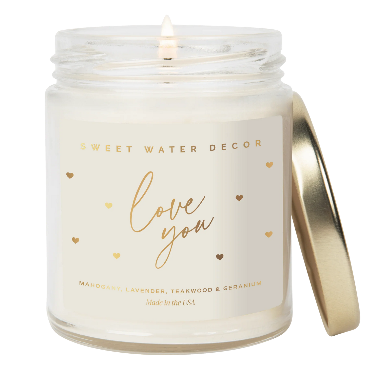 LOVE YOU SOY CANDLE