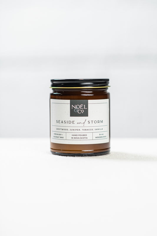 SEASIDE & STORM 8OZ CANDLE