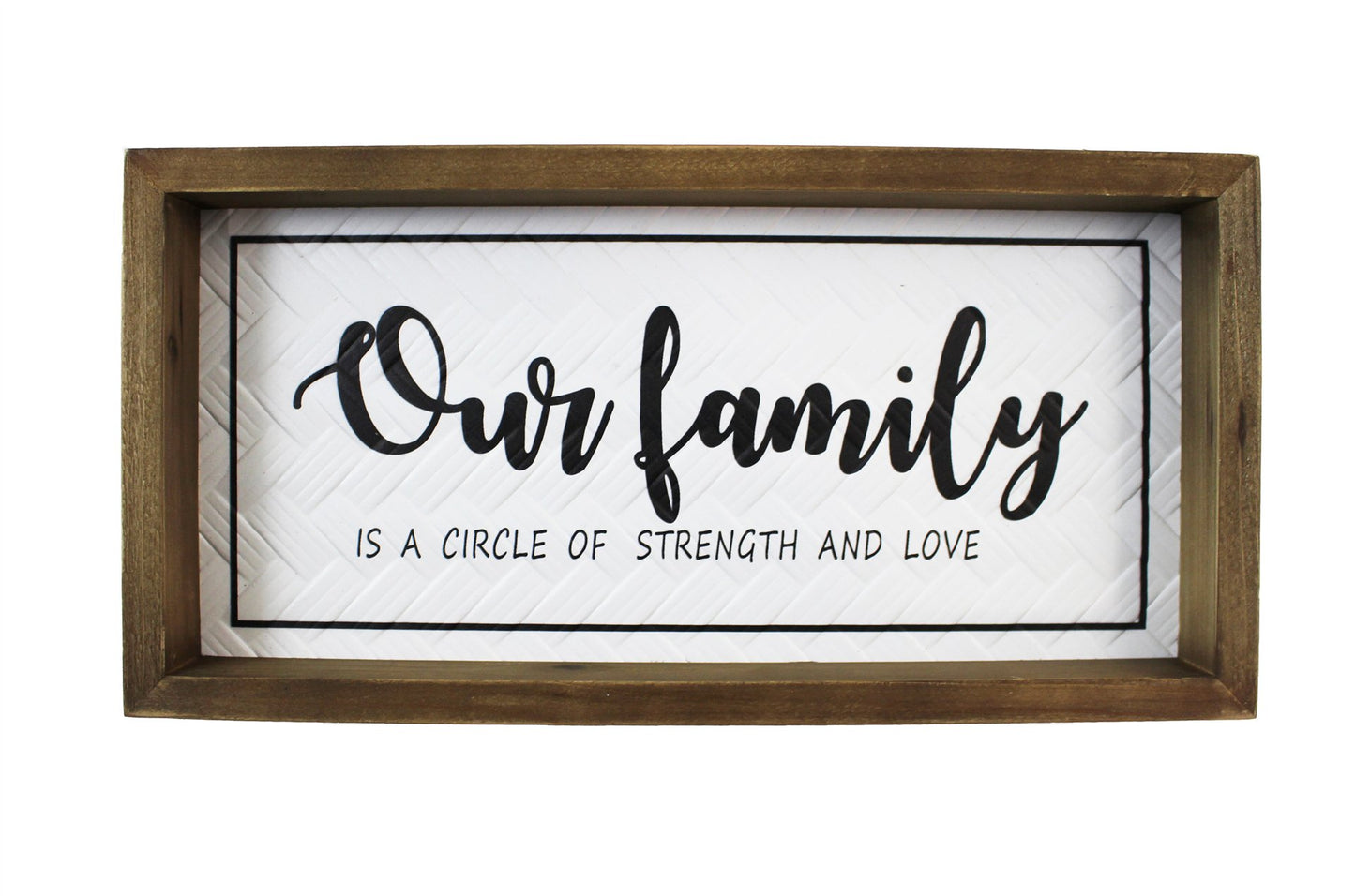 OUR FAMILY WOOD SIGN