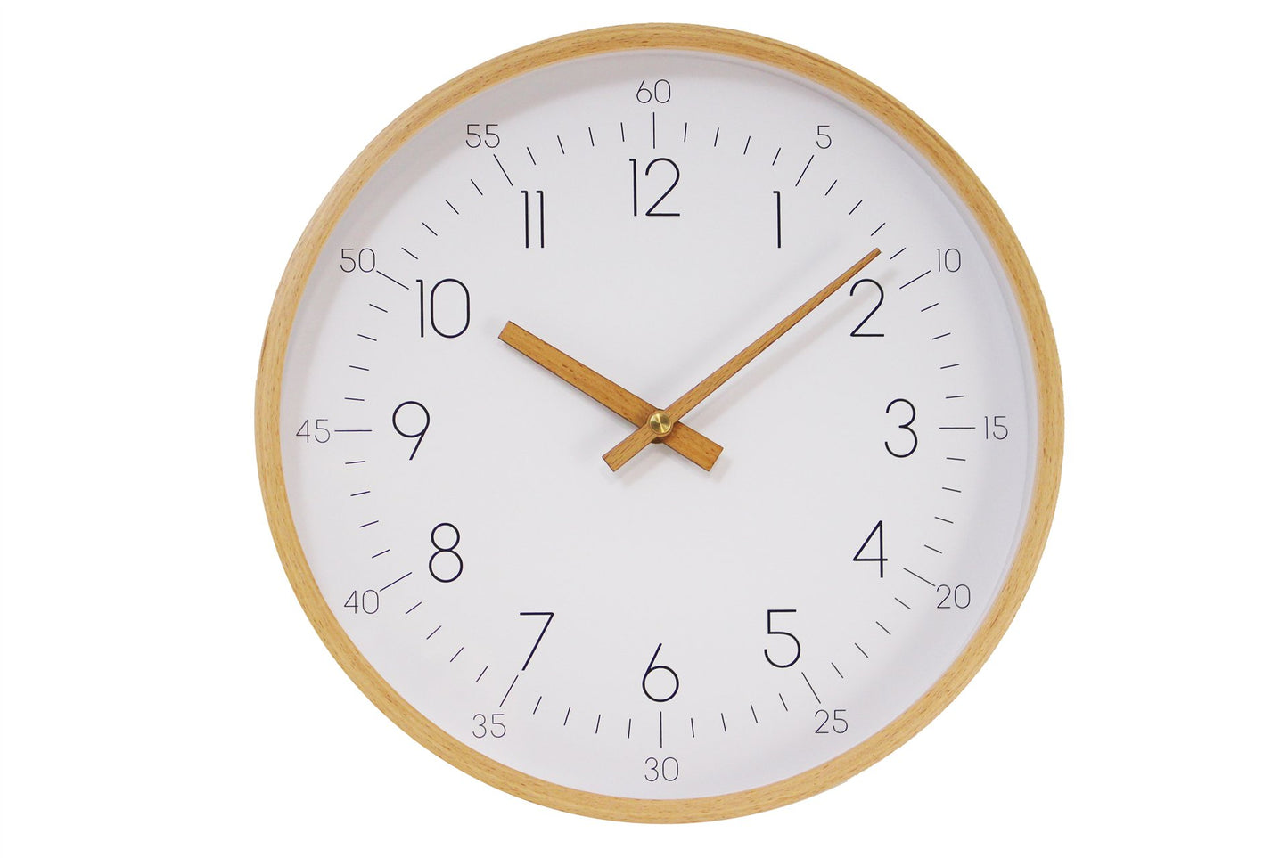 ROUND WOOD CLOCK