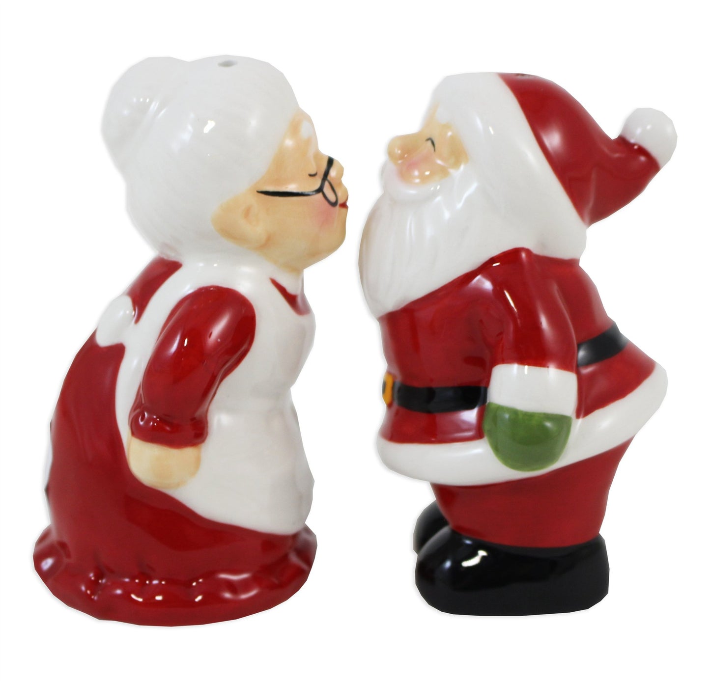 KISSING CLAUSE SALT & PEPPER SHAKERS