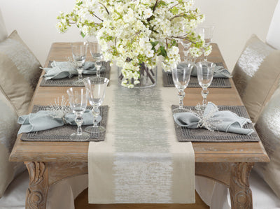 GOLD METALLIC TABLE RUNNER