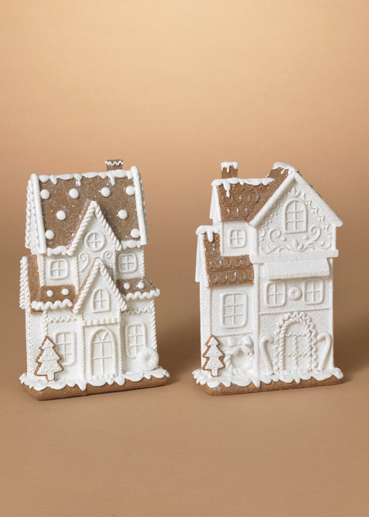 LARGE RESIN GINGERBREAD HOUSE