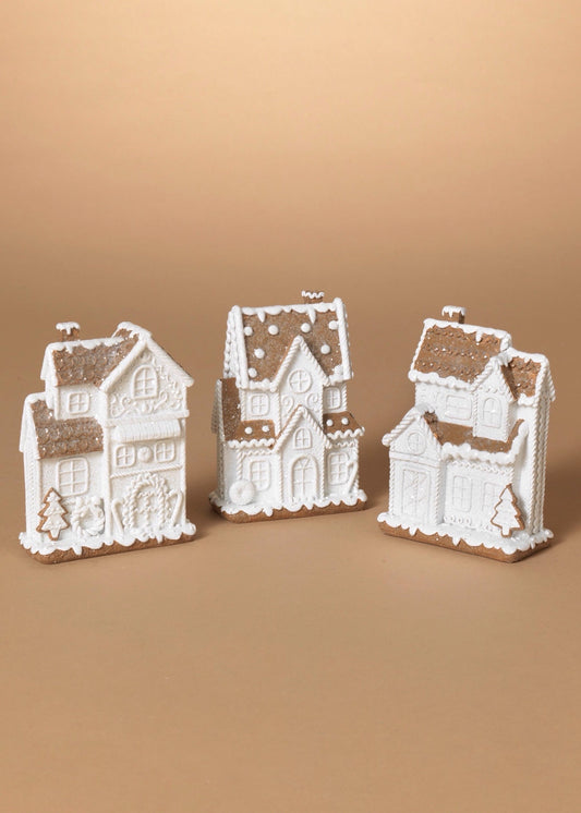 SMALL RESIN GINGERBREAD HOUSE