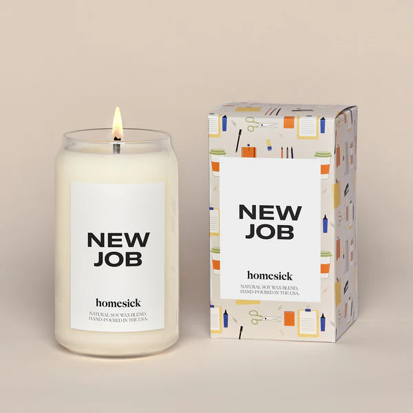 NEW JOB CANDLE