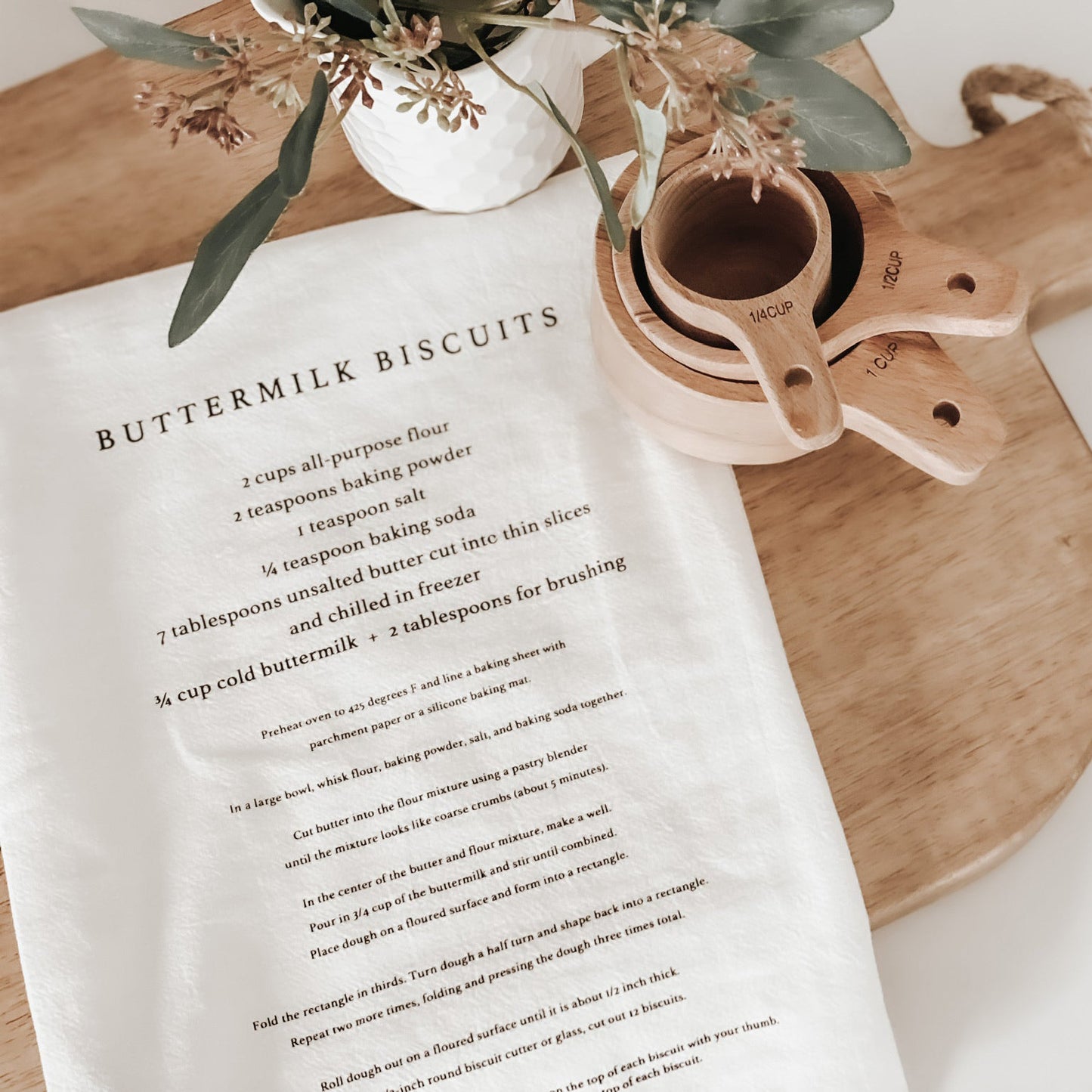 BUTTERMILK BISCUITS TEA TOWEL