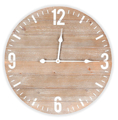 RUSTIC WALL CLOCK