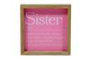 SISTER WOOD SIGN
