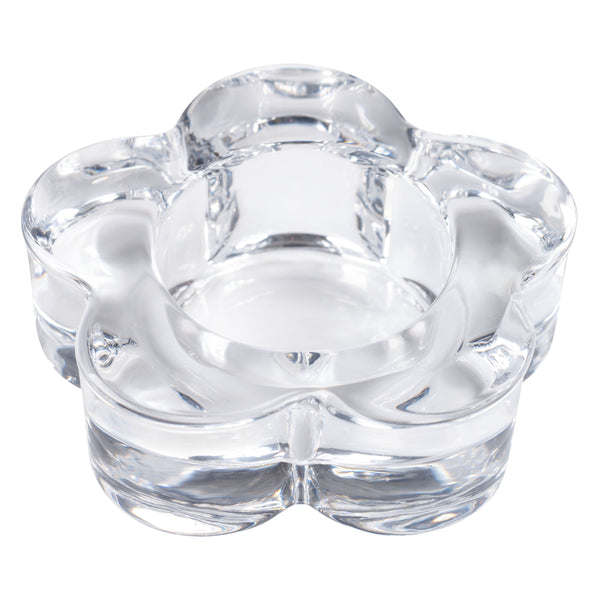 THICK CUT FLOWER TEALIGHT HOLDER