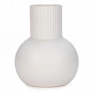 RIBBED VASE