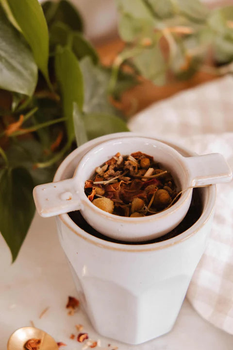 CERAMIC TEA STRAINER