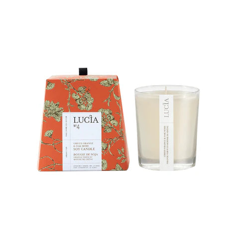 GREEN ORANGE & OAK MOSS SOY CANDLE