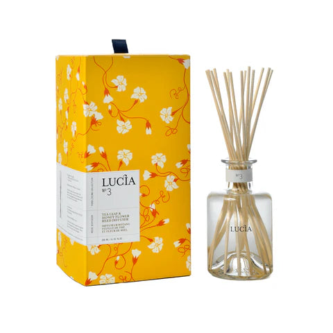 TEA LEAF & HONEY FLOWER REED DIFFUSER