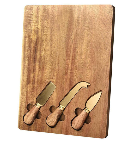 CHEESE KNIFE AND BOARD SET