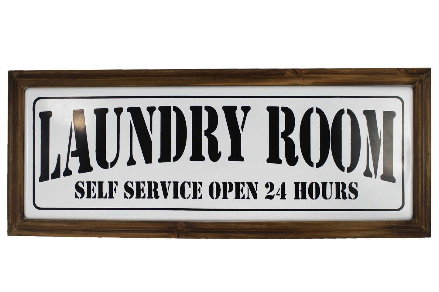 LAUNDRY ROOM SELF SERVICE SIGN