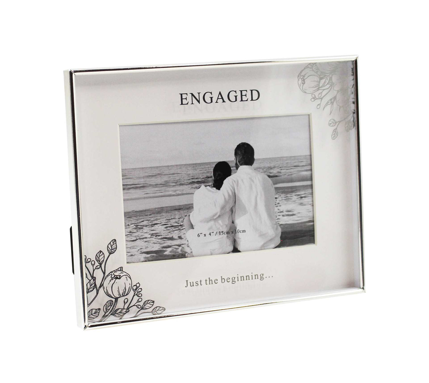 ENGAGED SILVER PHOTO FRAME