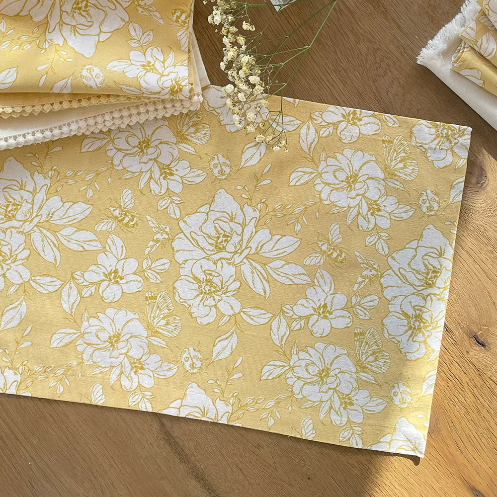 JUNE BUG DIJON COTTON PLACEMATS S/4