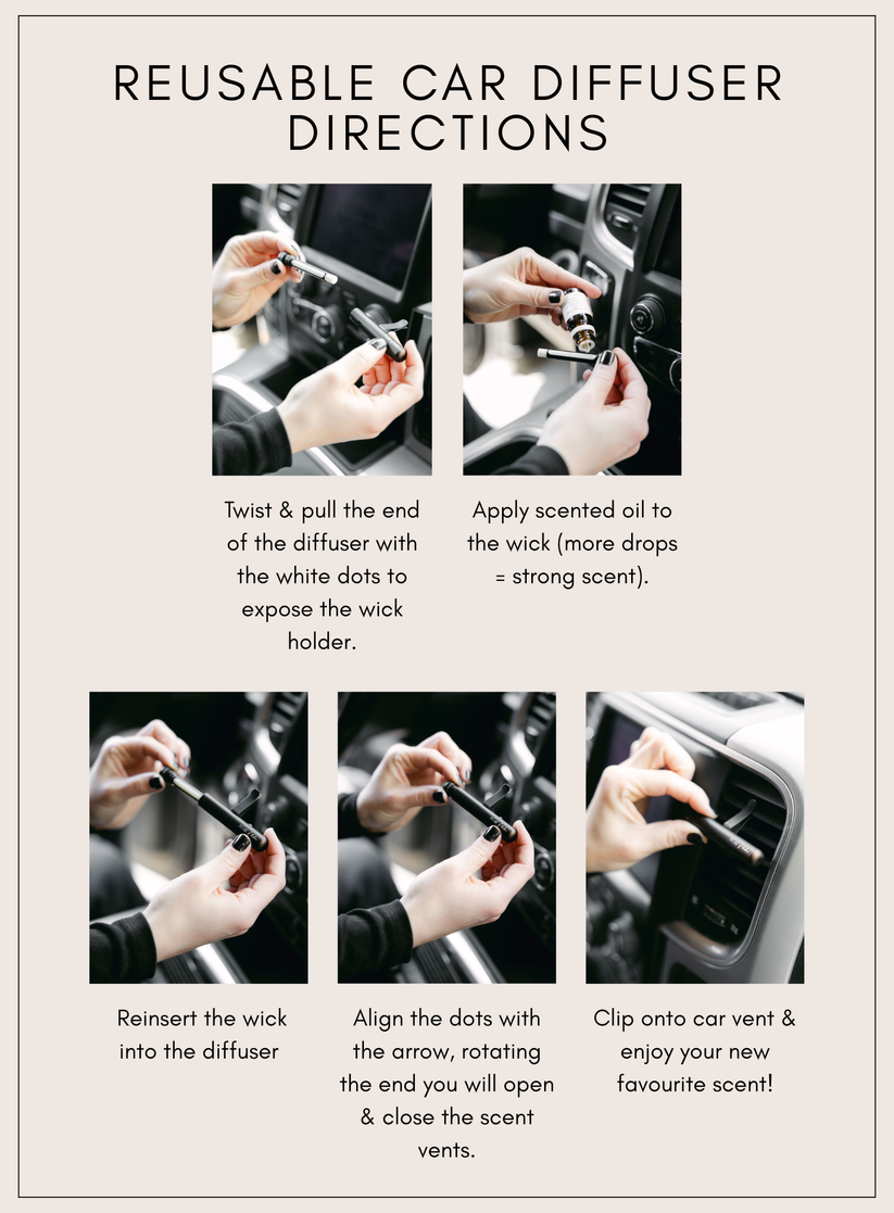 REUSABLE CAR DIFFUSER