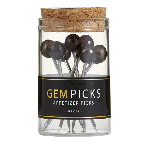 BLACK APPETIZER PICKS