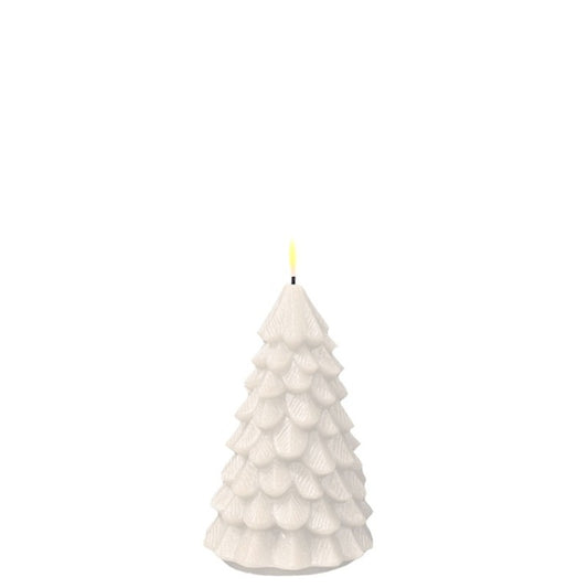 WHITE LED TREE CANDLE