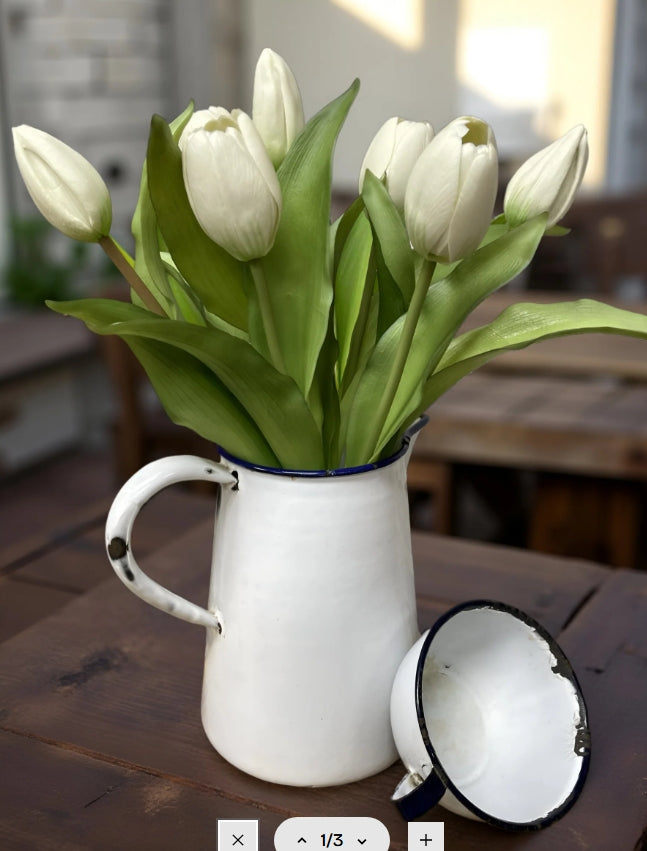 REAL TOUCH TULIPS 12"