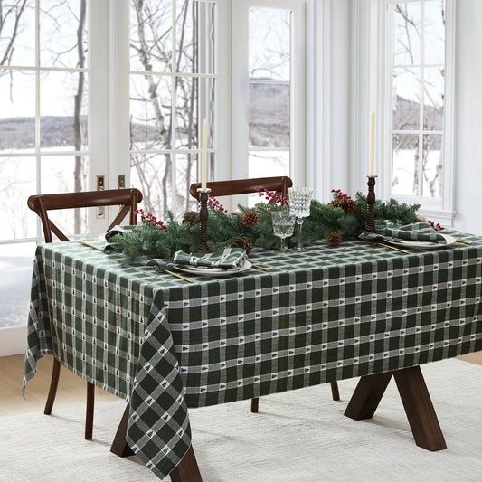 PLAID TABLECLOTH