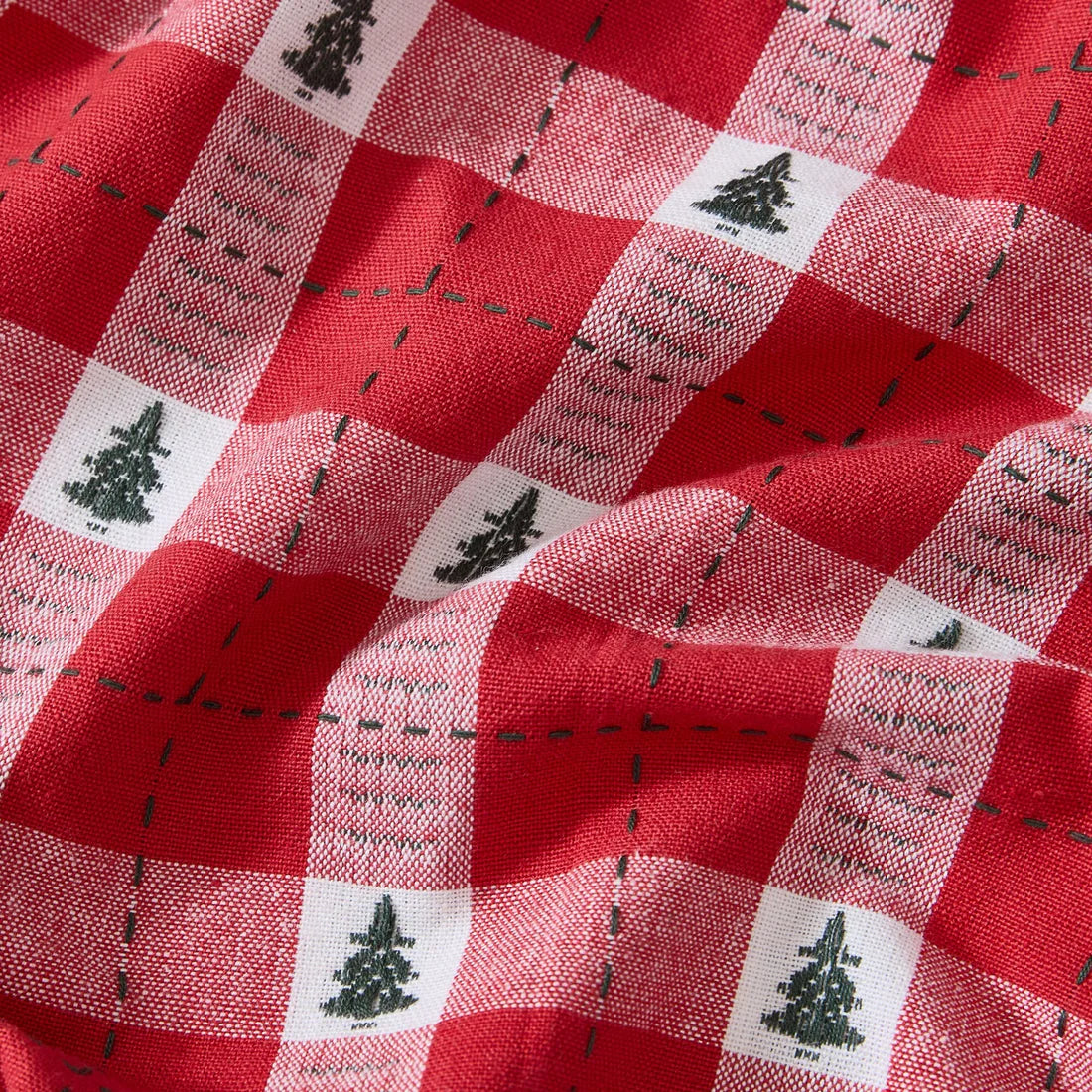 PLAID TREE TABLE RUNNER