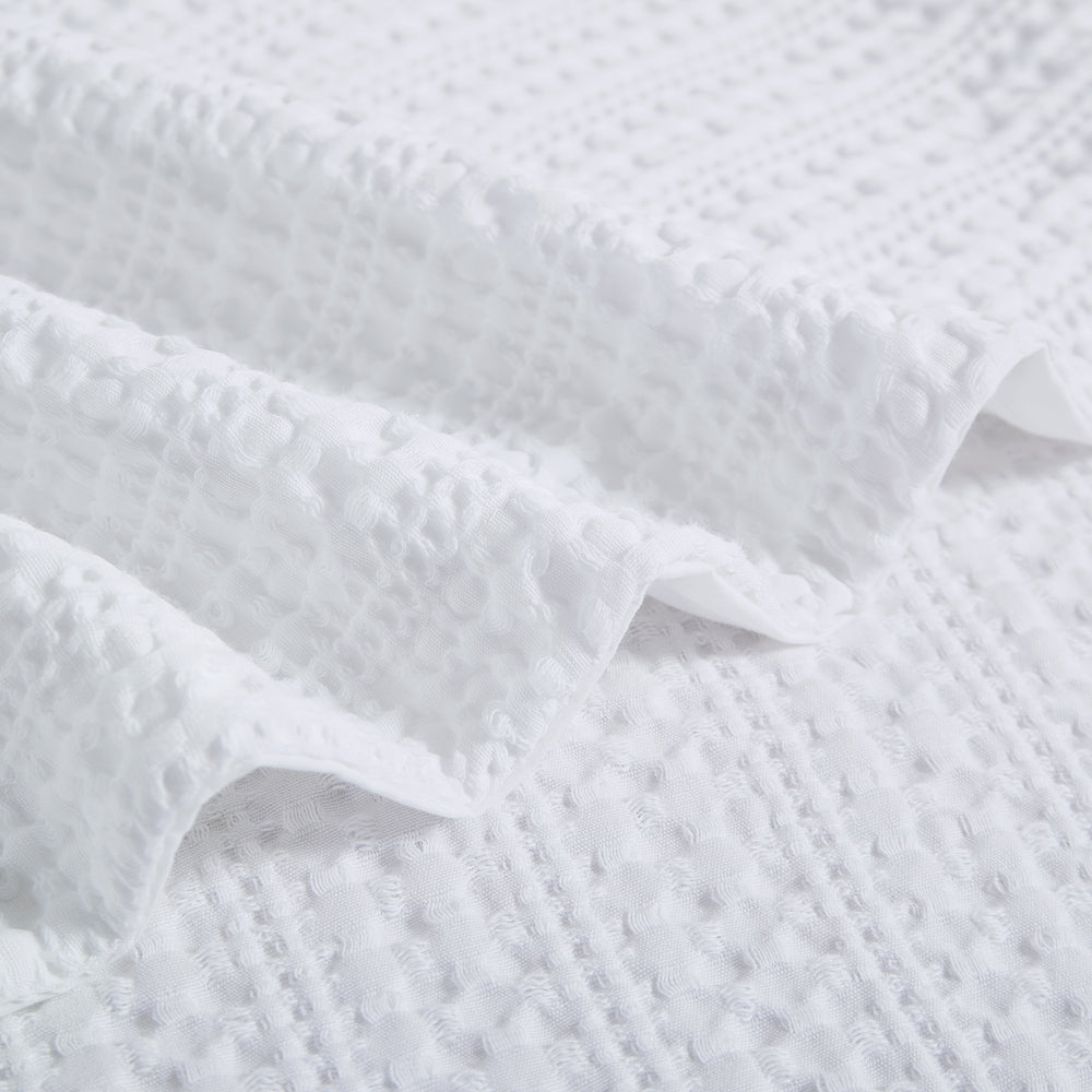 SOLENE WHITE DUVET COVER