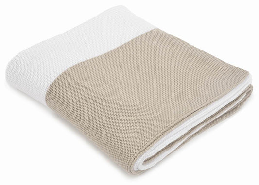 BLOCK STRIPE COTTON THROW