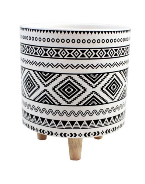 AZTEC PLANTER POT