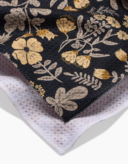 WOODLAND WILDFLOWERS KITCHEN TEA TOWEL