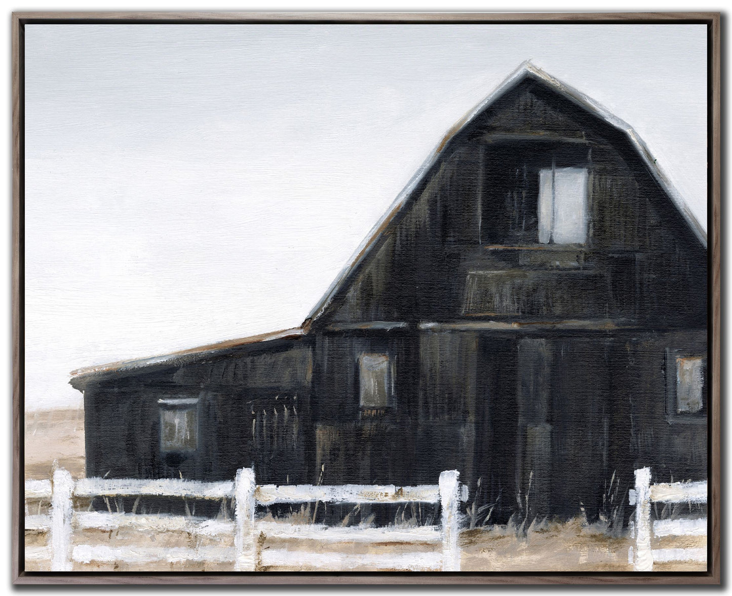 BLACK BARN CANVAS