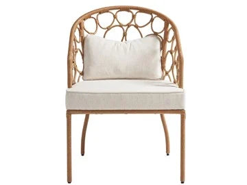 PEBBLE RATTAN DINING CHAIR