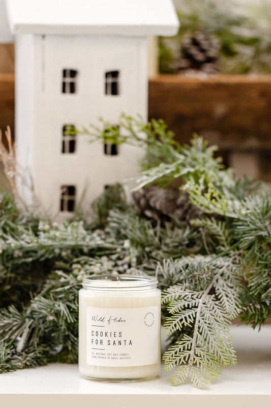 COOKIES FOR SANTA SOY WAX CANDLE