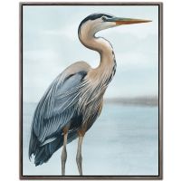 BACK BAY HERON CANVAS