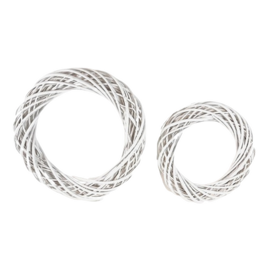 WHITE WILLOW WREATH