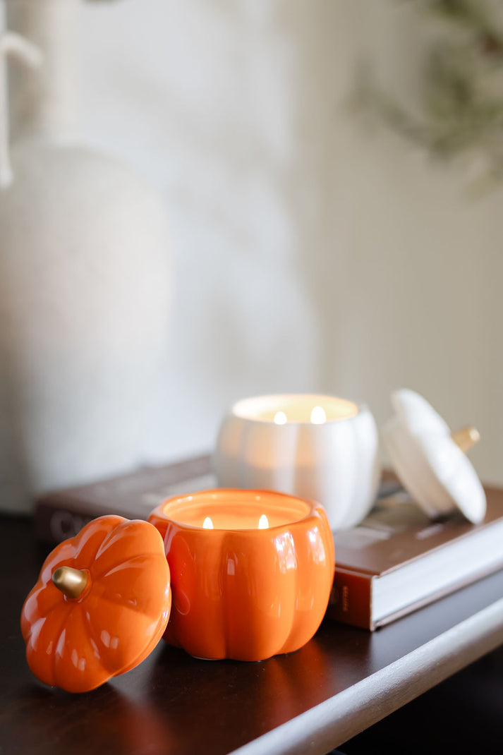 PUMPKIN PIE DOUBLE WICK CANDLE