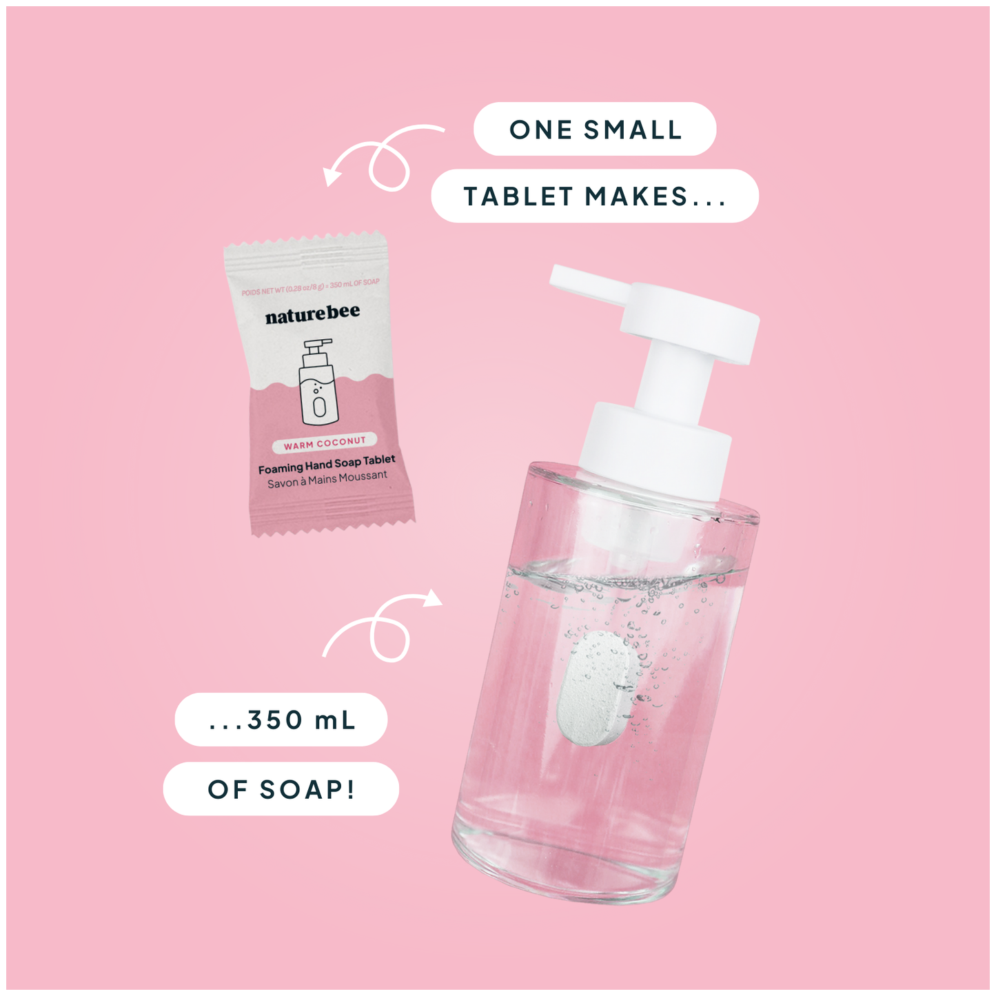 WARM COCONUT - FOAMING HAND SOAP KIT