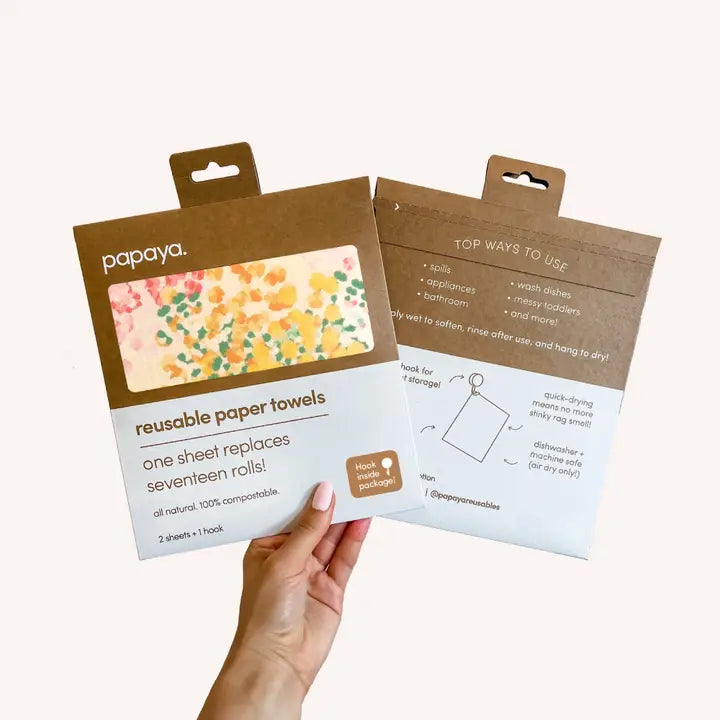 REUSABLE PAPER TOWEL