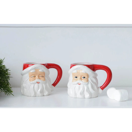 CLASSIC SANTA MUGS