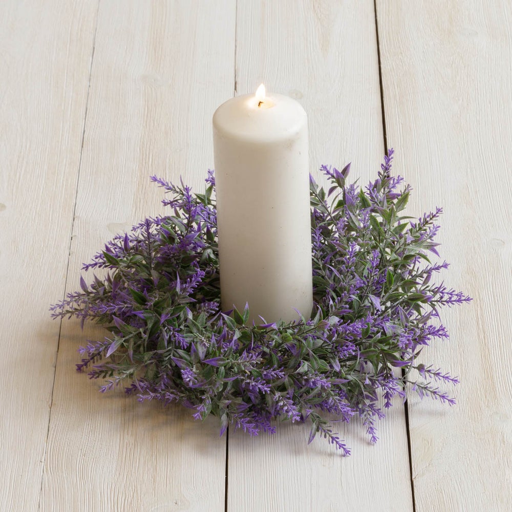 LAVENDER CANDLE RING