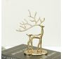 10" GOLD REINDEER